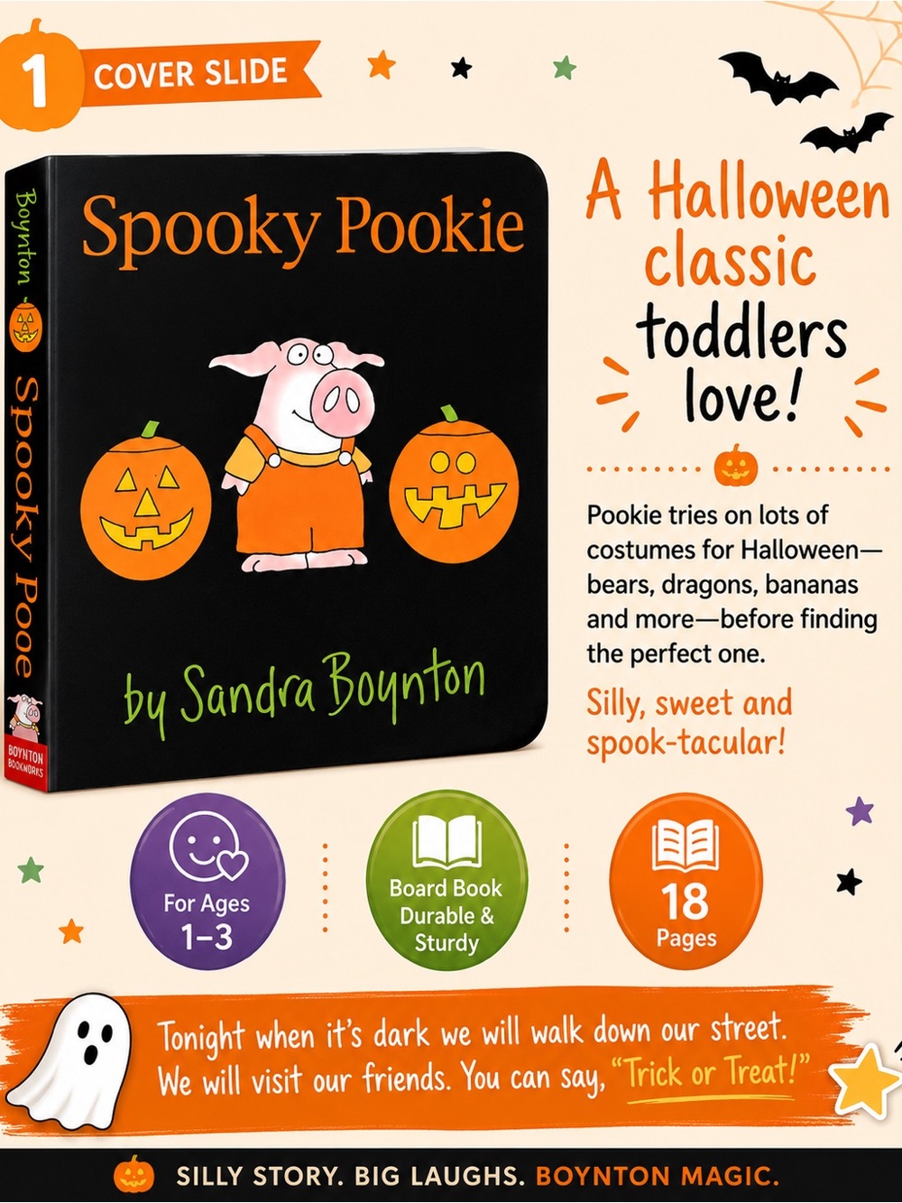 Spooky spookier by Sandra Boyton